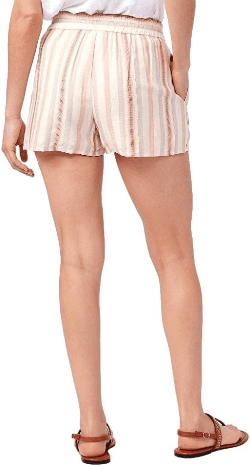 Black Tape Women's Striped High Rise Shorts - Cha XS - Image 2