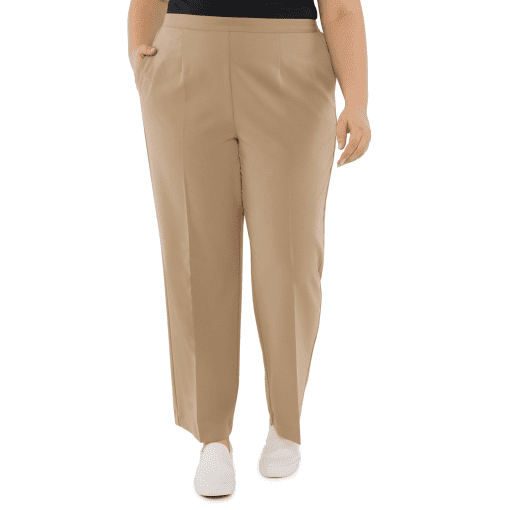 Alfred Dunner Women's Plus Size Proportioned Short Pants, 20W Short - Image 2