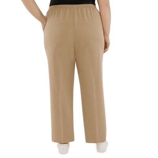 Alfred Dunner Plus Khaki Pants 24W - Women's Dress Pants - Image 3