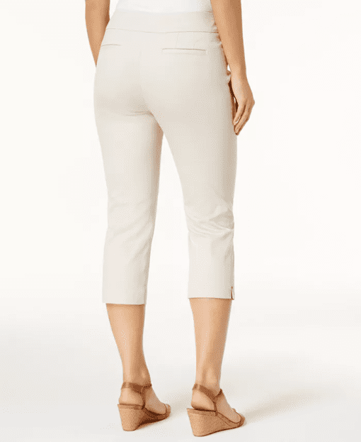 JM Collection Beige Capri Pants XS - Women's Cropped Pants - Image 3