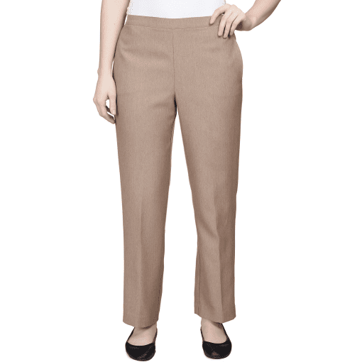 Alfred Dunner Women's Plus Size Mulberry Street Proportioned Medium Pants, 24W - Image 2