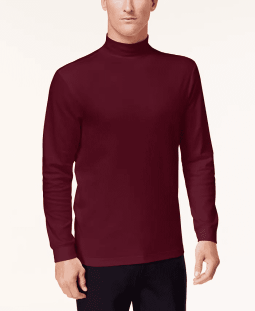 Clubroom Men's Maroon Classic Fit Cotton Casual Shirt Xxl - All - Image 2