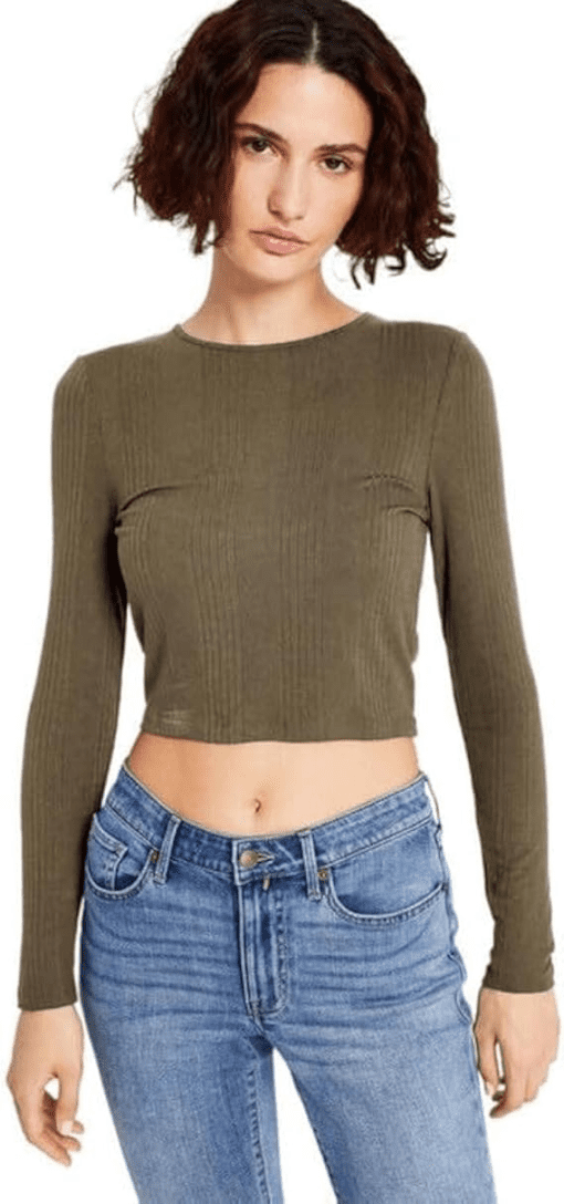 Tommy Jeans Women's Cut-Out Cropped Pullover Top M - Image 2