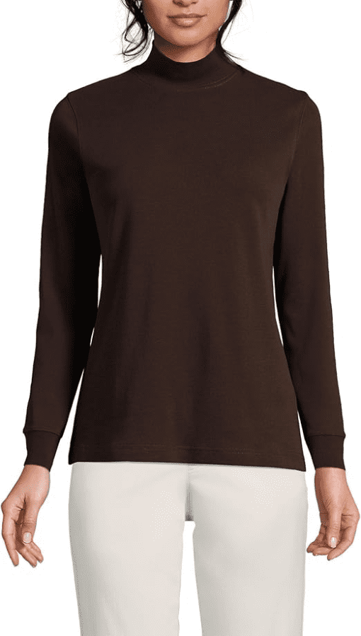 Karen Scott Plus Size Mock-Neck Top, 3X - Image 2