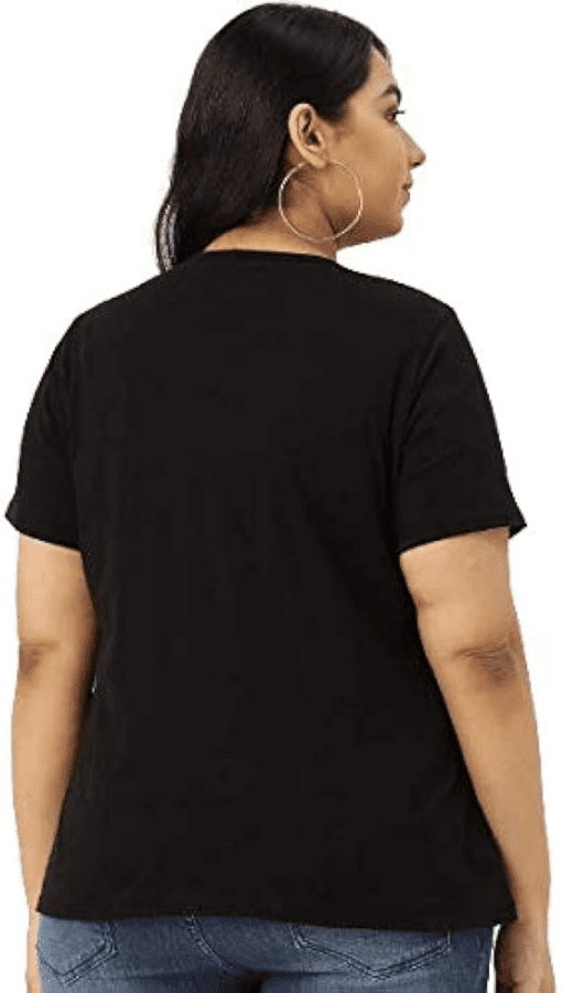 Karen Scott Plus Size Cotton V-Neck Top,   1X - Image 3