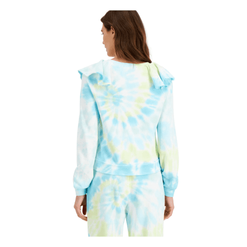 INC Tie Dye Sweatshirt Set - Blue/Green, Medium - Loungewear - Image 2