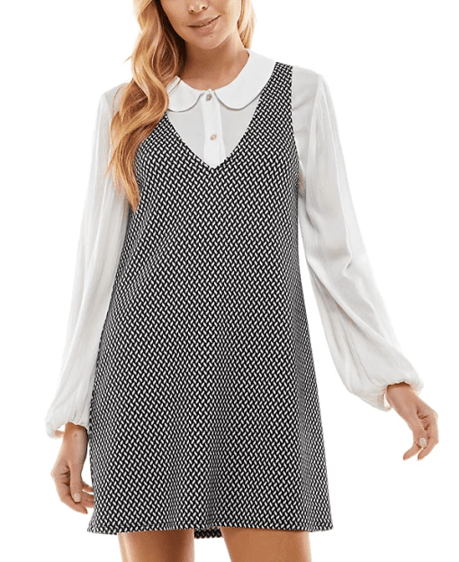 Kingston Grey Juniors' 2-Pc. Printed Dress M - Image 2