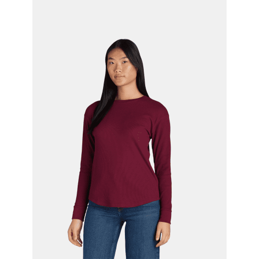 Ax Paris Women's Knitted Top, Red, 6 - Image 2