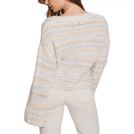 Guess Women's Pastel Striped Sweater XS - Knitwear Pullover - Image 2