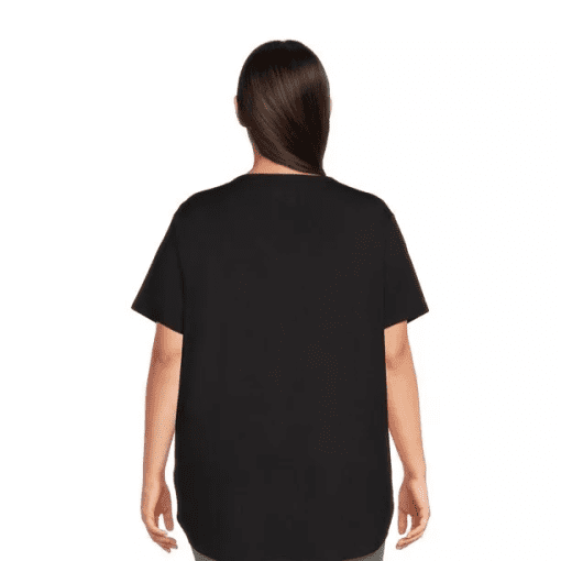 Calvin Klein Performance Plus Size Logo Patch V-Neck T-Shirt - Black 3X - Image 3