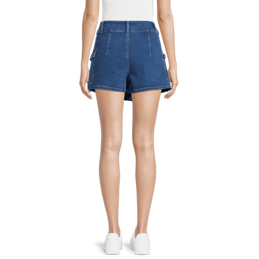 Tinseltown Plus Women's Denim Faux Wrap Skort 24W - Image 3