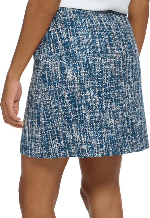 Calvin Klein Women's Denim Trim Above Knee Mini Skirt - Image 2