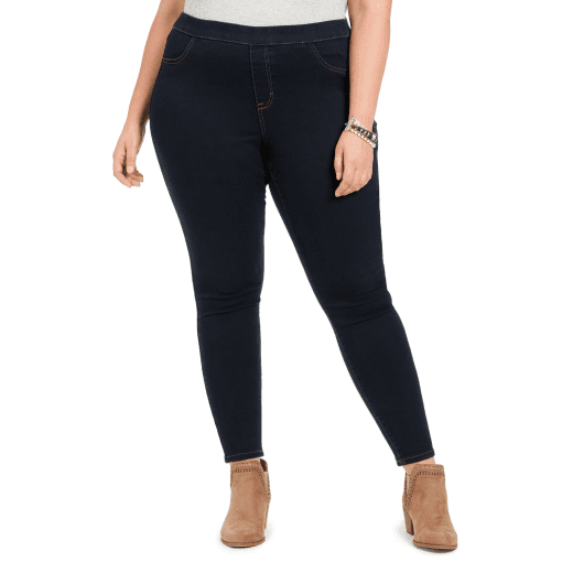 Style & Co Plus Size Dark Wash Jeggings 20W - Women's Jeans - Image 2