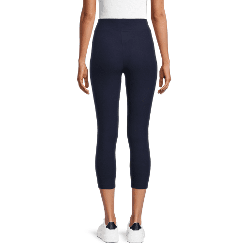 Style & Co Petite Mid-Rise Basic Capri Leggings, - Industrial Blue PS - Image 3