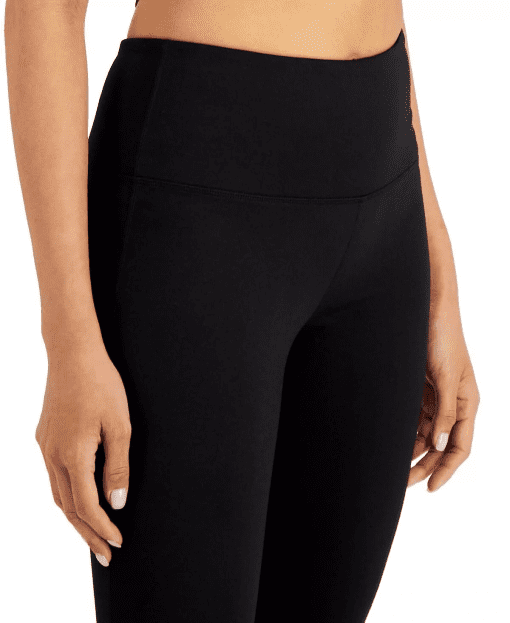 ID Ideology Women's Essentials Sweat Set 7/8 Length Leggings Black Size XX-Large - Image 4