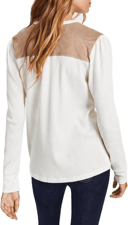 TOMMY HILFIGER Women's White Long Sleeve Top XL - Image 2