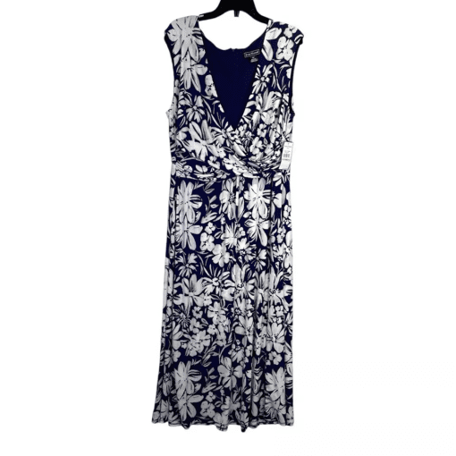 Jessica Howard Women's Plus Printed Polyester Maxi Dress - Image 3