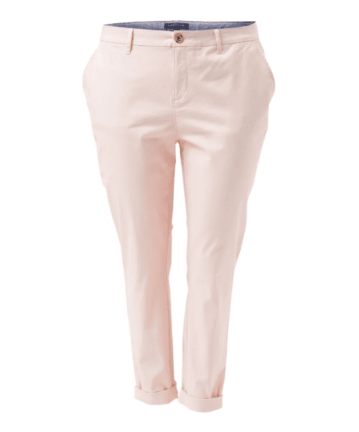 Tommy Hilfiger The Flex Plus Size Hampton Chino Pants - Ballerina Pink 18W - Image 2