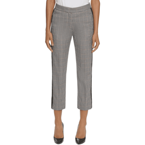 Tommy Hilfiger Womens Plaid Skinny Cropped Pants 16 - Image 2