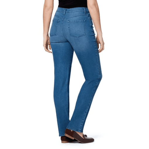 Gloria Vanderbilt Amanda Classic Women's Straight Jeans, Frisco - Image 2