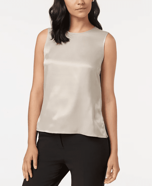 Kasper Champagne Petite Sleeveless Camisole PL - Image 2