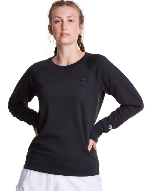 Champion Womens Powerblend Boyfriend C Black S