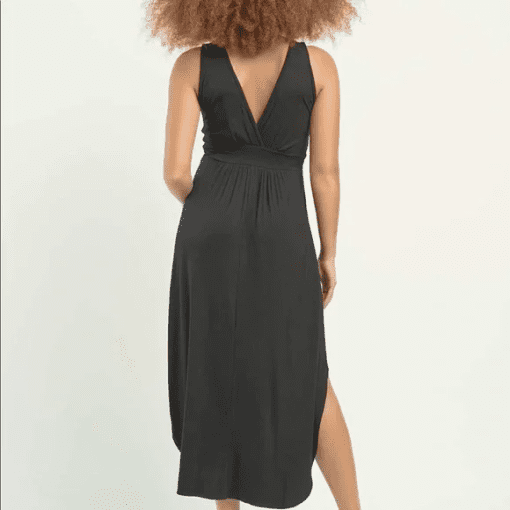 Black Tape Drapey Knit Maxi Dress - Image 3