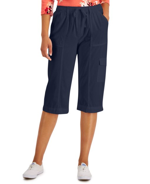 Karen Scott Charlie Capri Pants S