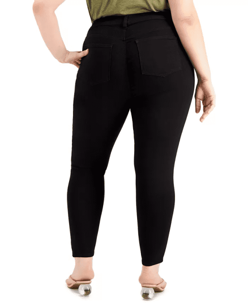 Celebrity Pink Plus Size Black Skinny Jeans - Size 16 - Denim - Image 3