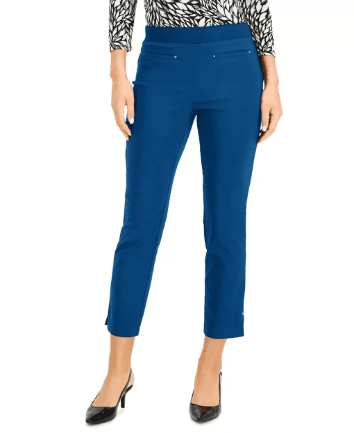 Jm Collection Pull-on Ankle Pants, XL - Image 2