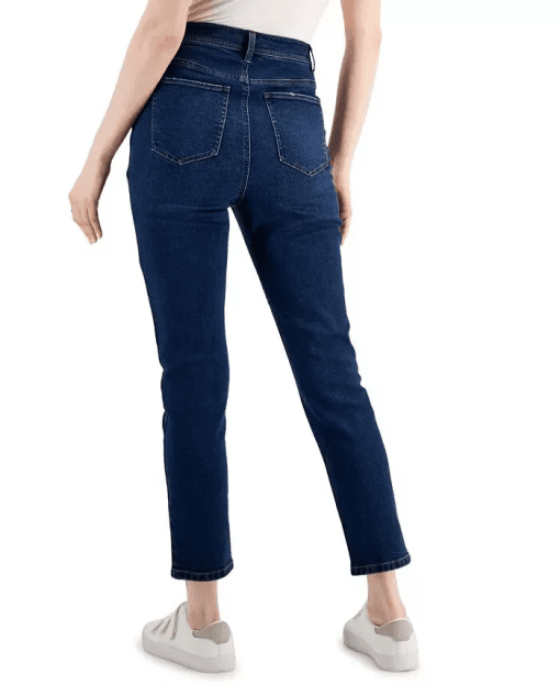 Style & Co Petite Dark Wash Slim Ankle Jeans - Women's Pants - Image 2