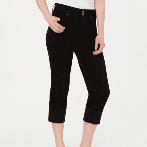 Style & Co High Cuffed Capri Jeans, 16 - Image 2