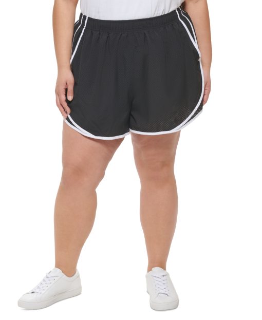 Calvin Klein Women S Running Shorts Black Size 2X