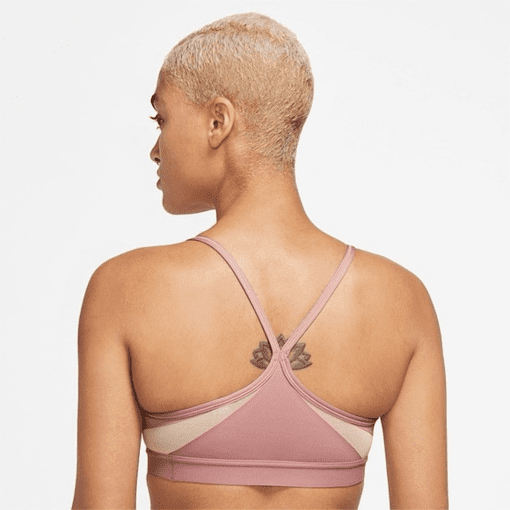 Nike Indy Sports Bra - Pink, XS - Low Impact Workout Bra - Image 2