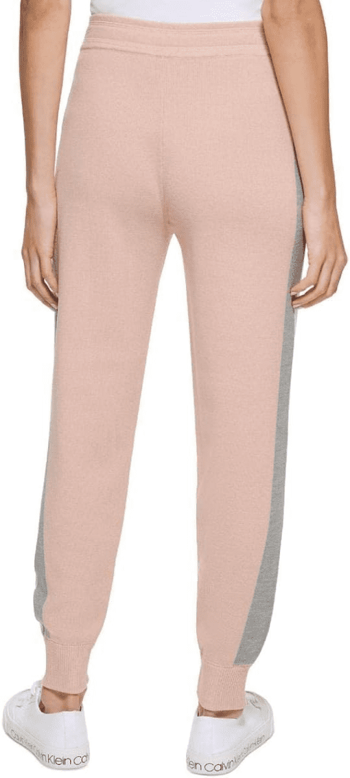 CALVIN KLEIN Side Stripe Sweater Jogger Pants 1X - Image 3