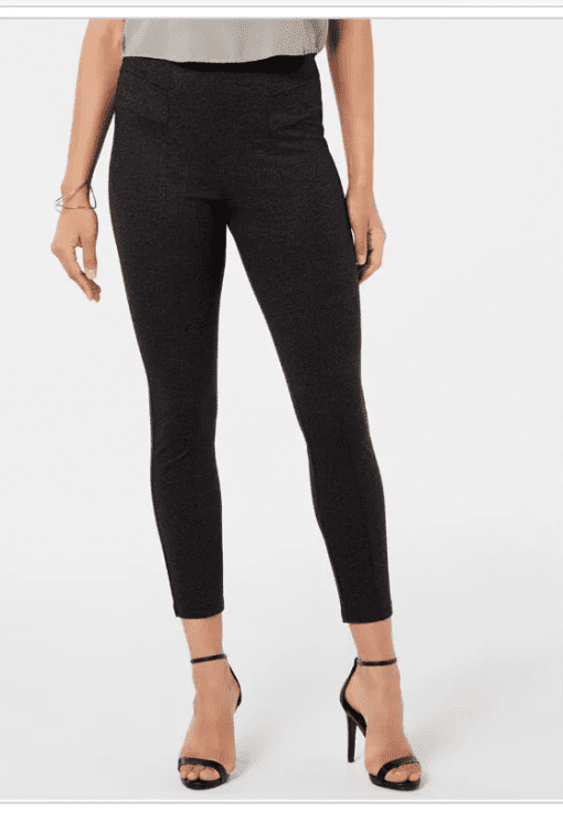 Hue Plus Size Black Knit Leggings - Women's Pants - Image 2