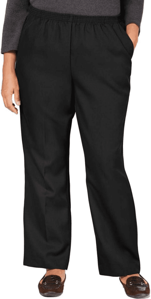 KAREN SCOTT Womens New 0695 Black Casual Pants 3X Plus - Image 2