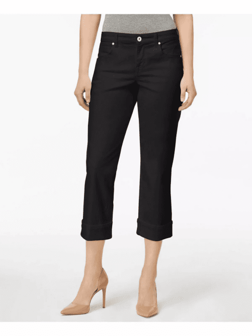 Style & Co Black Curvy Capri Jeans Size 14 - Women's Pants - Image 2