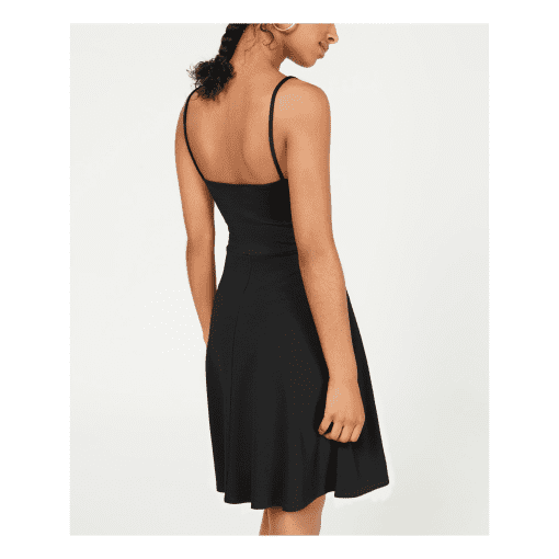 Rosie Harlow Womens Black Spaghetti Strap V Neck XXS - Image 2