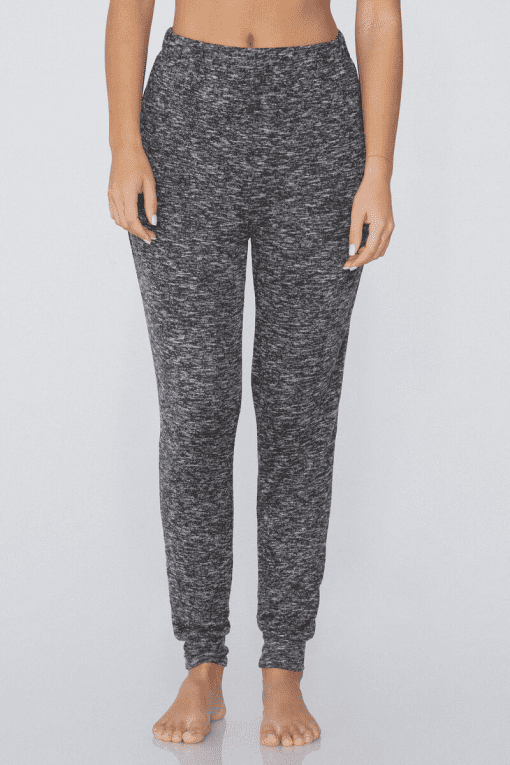 Abound Womens Jogger Pants Knit Lightweight Gray Pull On Stretch Size XXL - Image 2