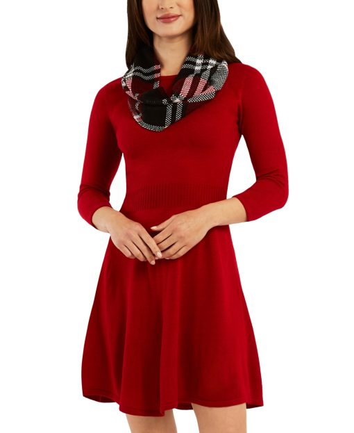 Bcx Juniors' Sweater Dress - Pat C XXL