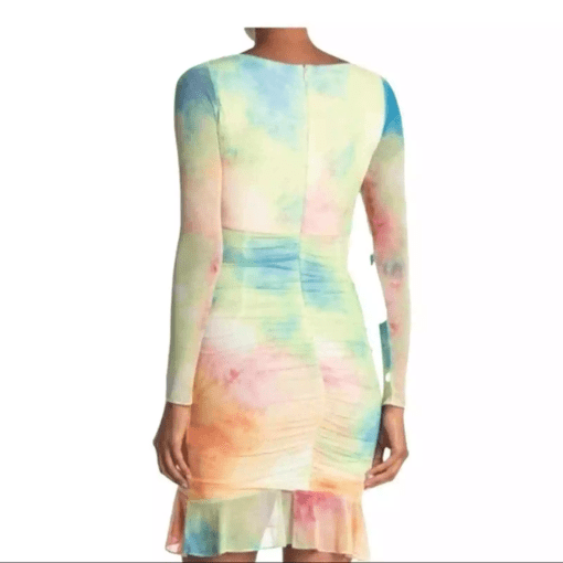 NWOT Sage Collective tie dye mesh dress 4 - Image 2