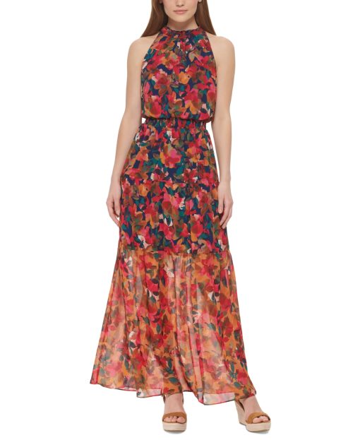 Vince Camuto Floral Maxi Dress Plus Size 16W - Summer Dresses