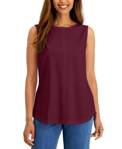 Karen Scott Sleeveless Shell Top M