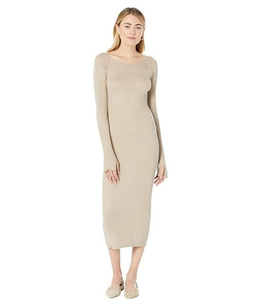 Splendid Blanca Sweaterdress (Latte) Women's Dress M