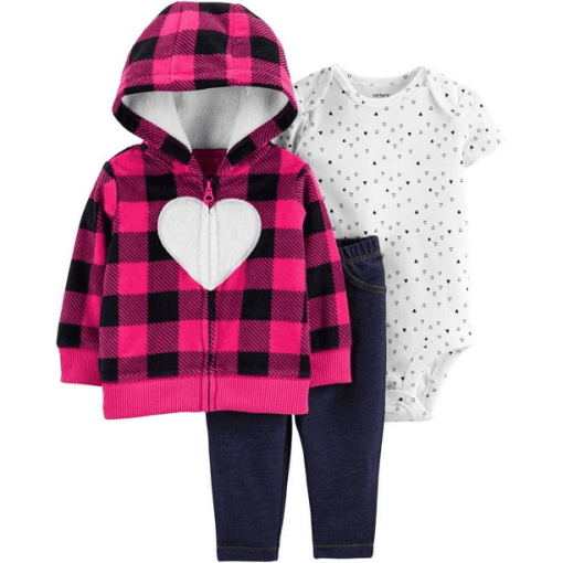 Girls' Hoodie Set - Infant 6 Months - Image 2