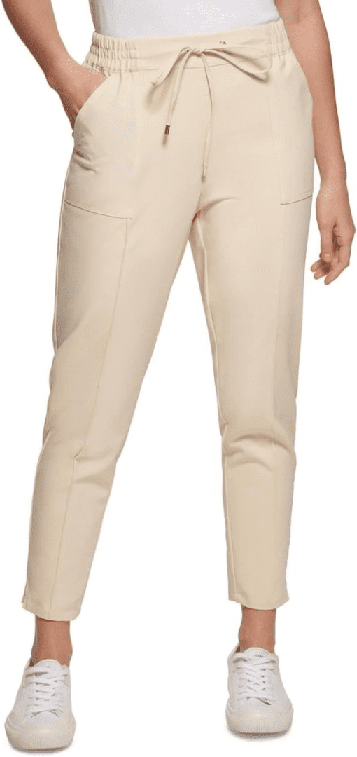 Calvin Klein Womens Pintuck Split Hem Ankle Pants XL - Image 2