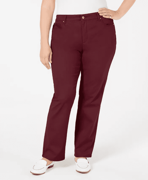 Plus Size Twill Lexington Pants 20W - Image 2