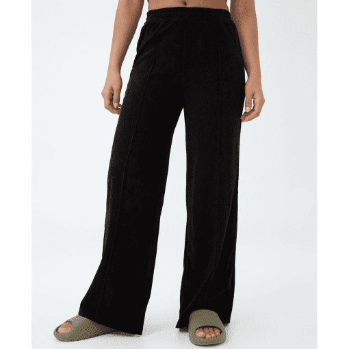 Cotton on Body Women's Sweat to Swim Wide Leg Pants - Black XL - Image 2