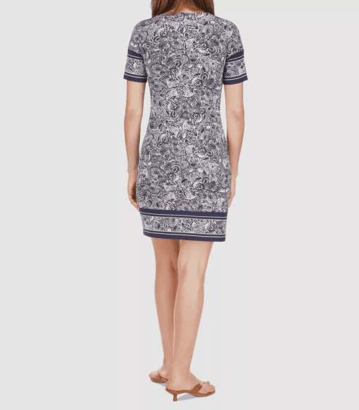 MICHAEL Michael Kors Paisley Border Hem Dress s - Image 2